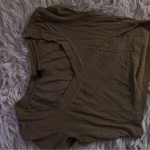 SHEIN V-Neck Short Sleeve Tee